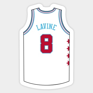 Zach Lavine Chicago Jersey Qiangy Sticker